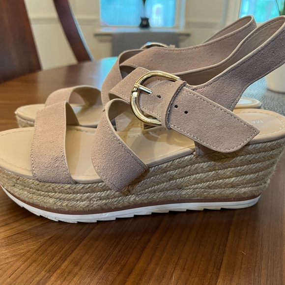 Marc Fisher Shoes - Marc Fisher 9.5 Wedge Sandals, worn twice